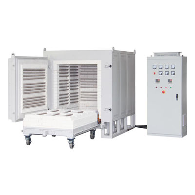 मैनुअल ट्रॉली के साथ इंडस्ट्रियल बोगी हेथ फर्नेस 1200°C ((44x24x40′′ 660L)