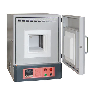 1400C उच्च तापमान प्रयोगशाला भट्ठी डिजिटल मफल भट्ठी 12L 12′′X8′′X8′′
