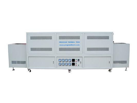 उच्च एल्यूमीनियम 1500 सिरेमिक फाइबर बोर्ड कक्ष के साथ 500C 120L जाल बेल्ट सुखाने की भट्ठी